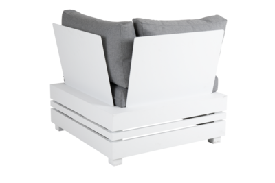 Ambon hjørne White/Pearl grey