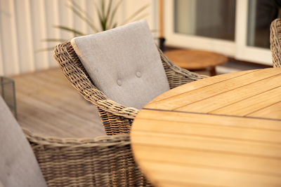 Lenora ryggpute Sand