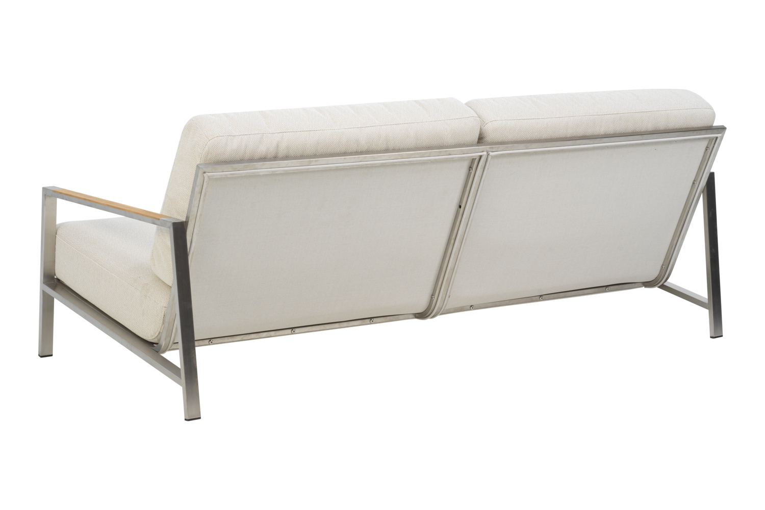 Naos 2,5-seters sofa Stainless Steel/Dot Beige