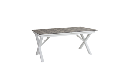 Hillmond spisebord White/Natural wood