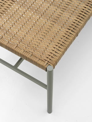 DK benk Dusty Green/Natur