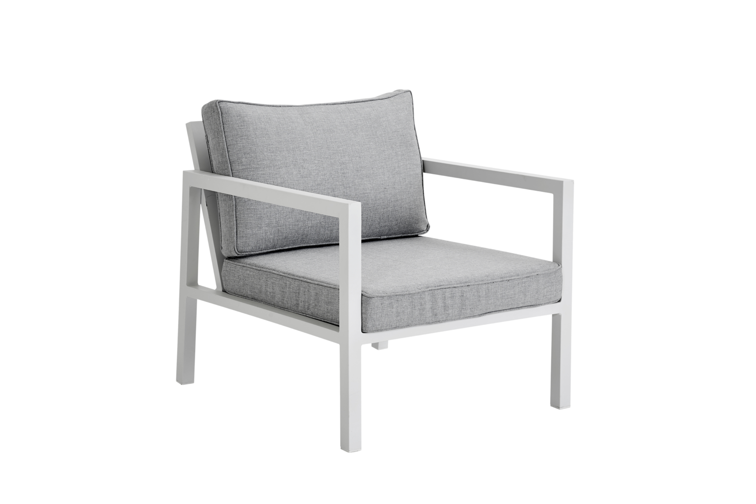 Belfort lenestol White/Pearl grey
