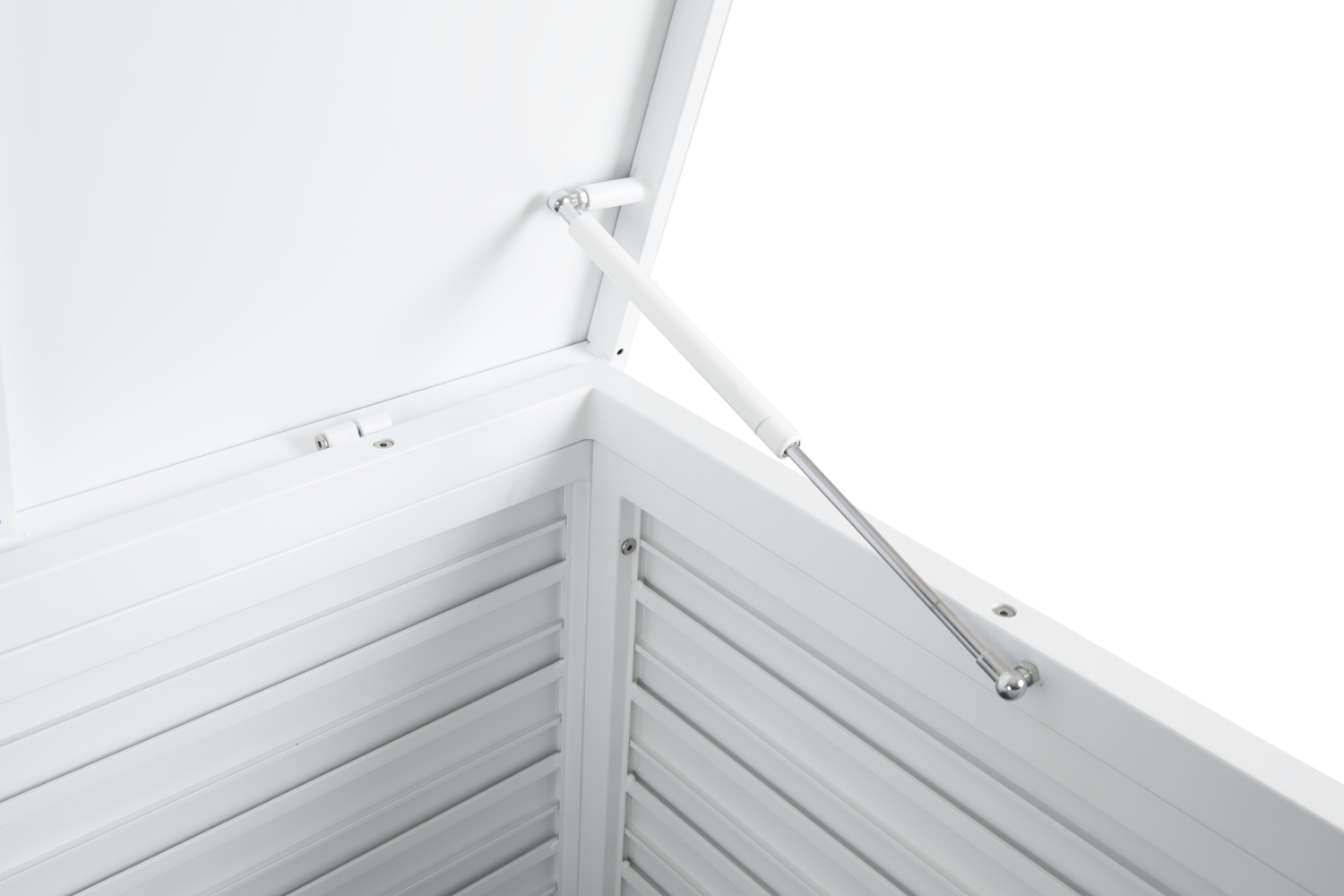 Gäster oppbevaringsboks Hvit