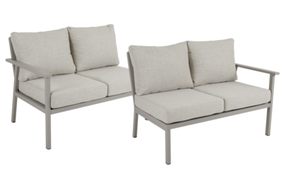 Samvaro endestykke Khaki/beige
