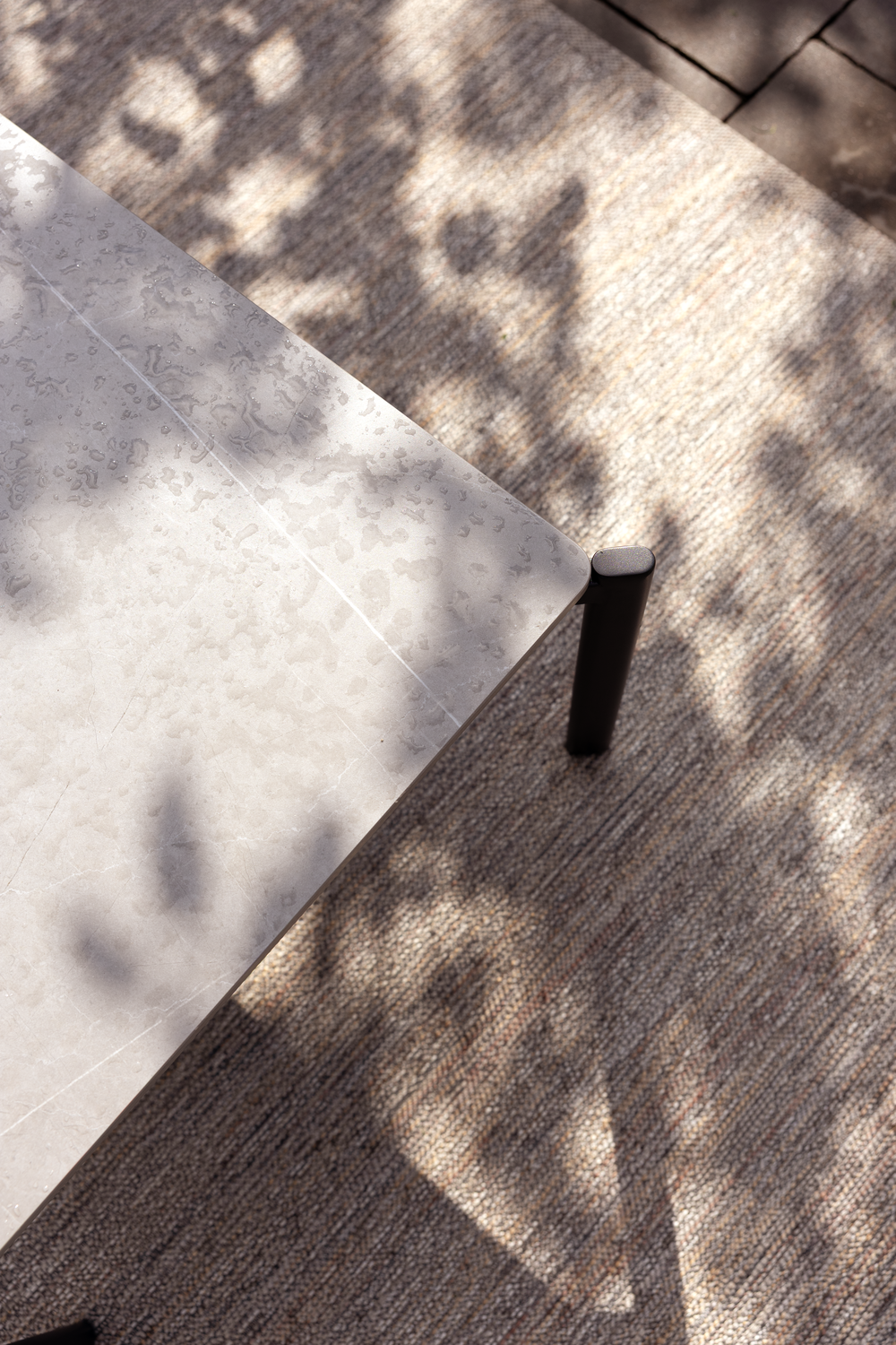 Hallavara sofabord Svart/grå