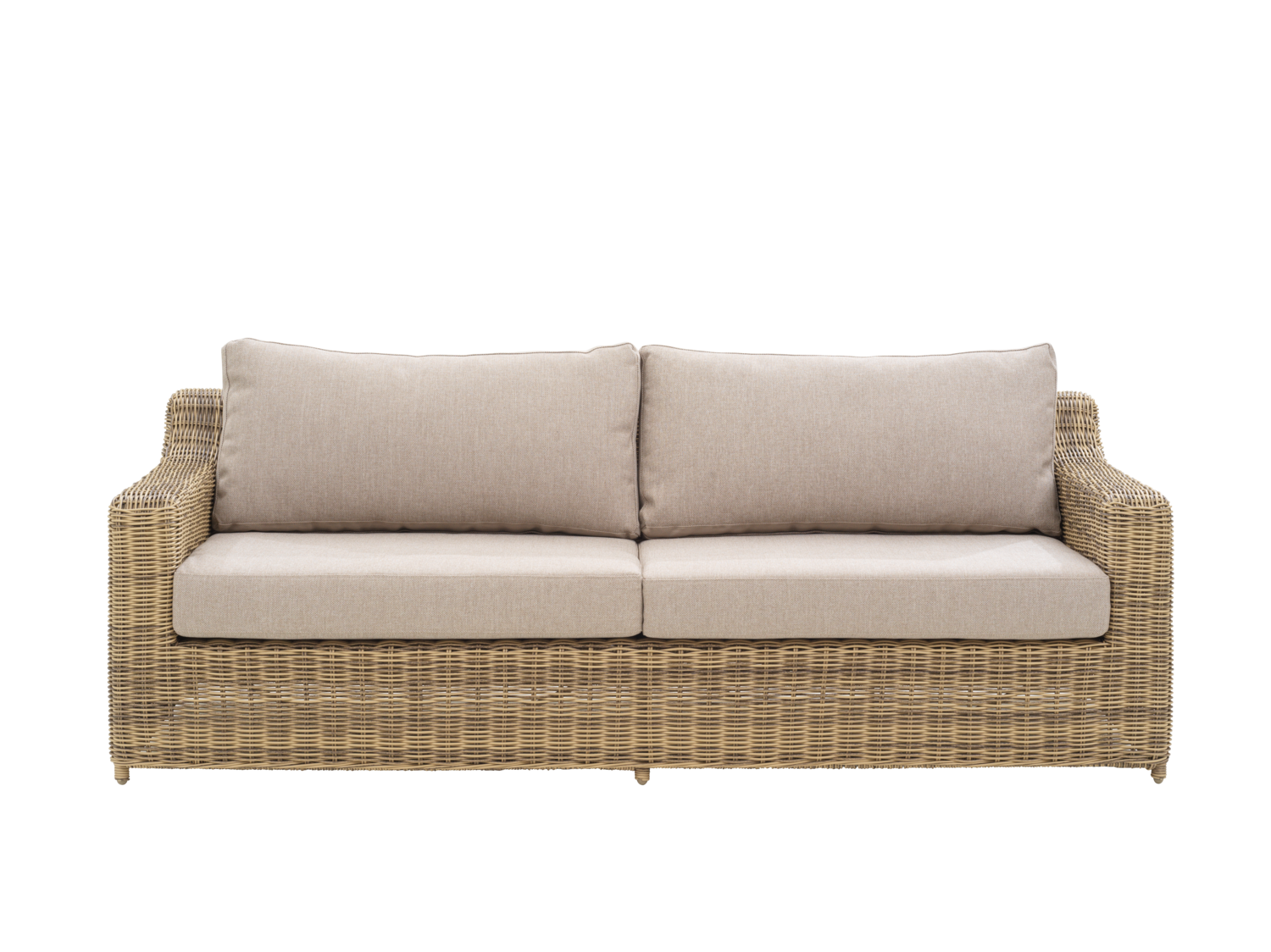 Glendon 2,5-seters sofa Rustic/Beige