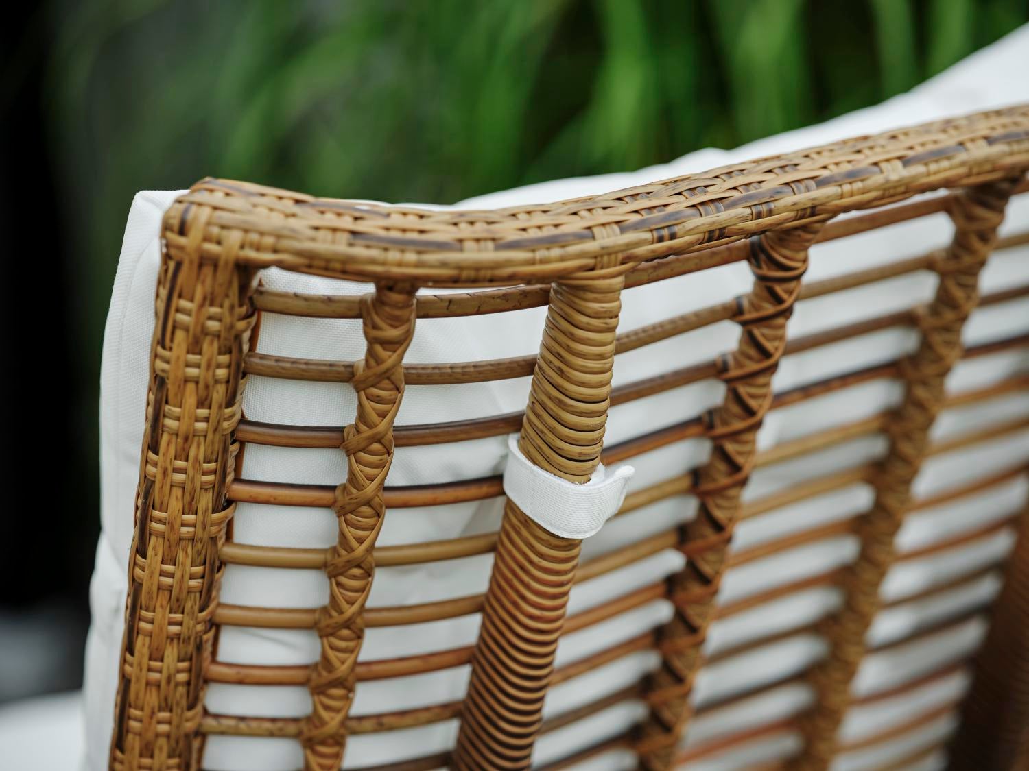 Covelo loungestol Natural colored/white