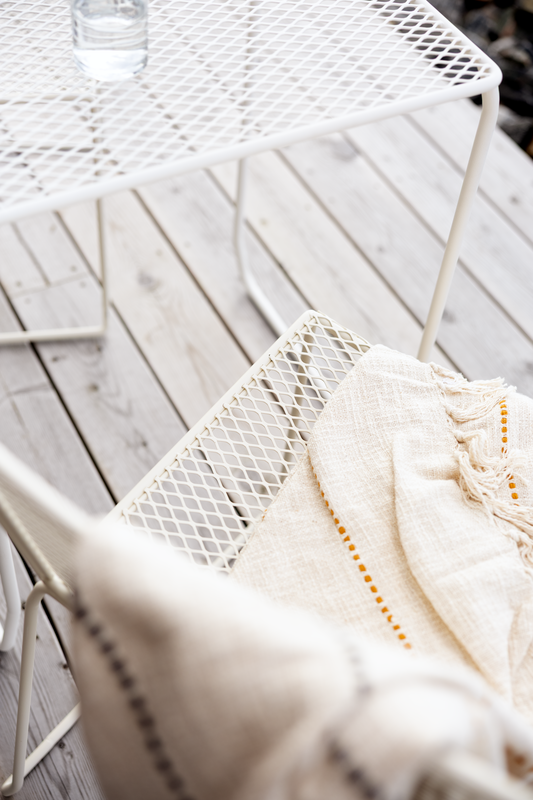 Haru spisestol  Pearl white