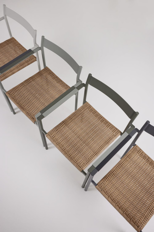 DK spisestol  Light Grey/Natur