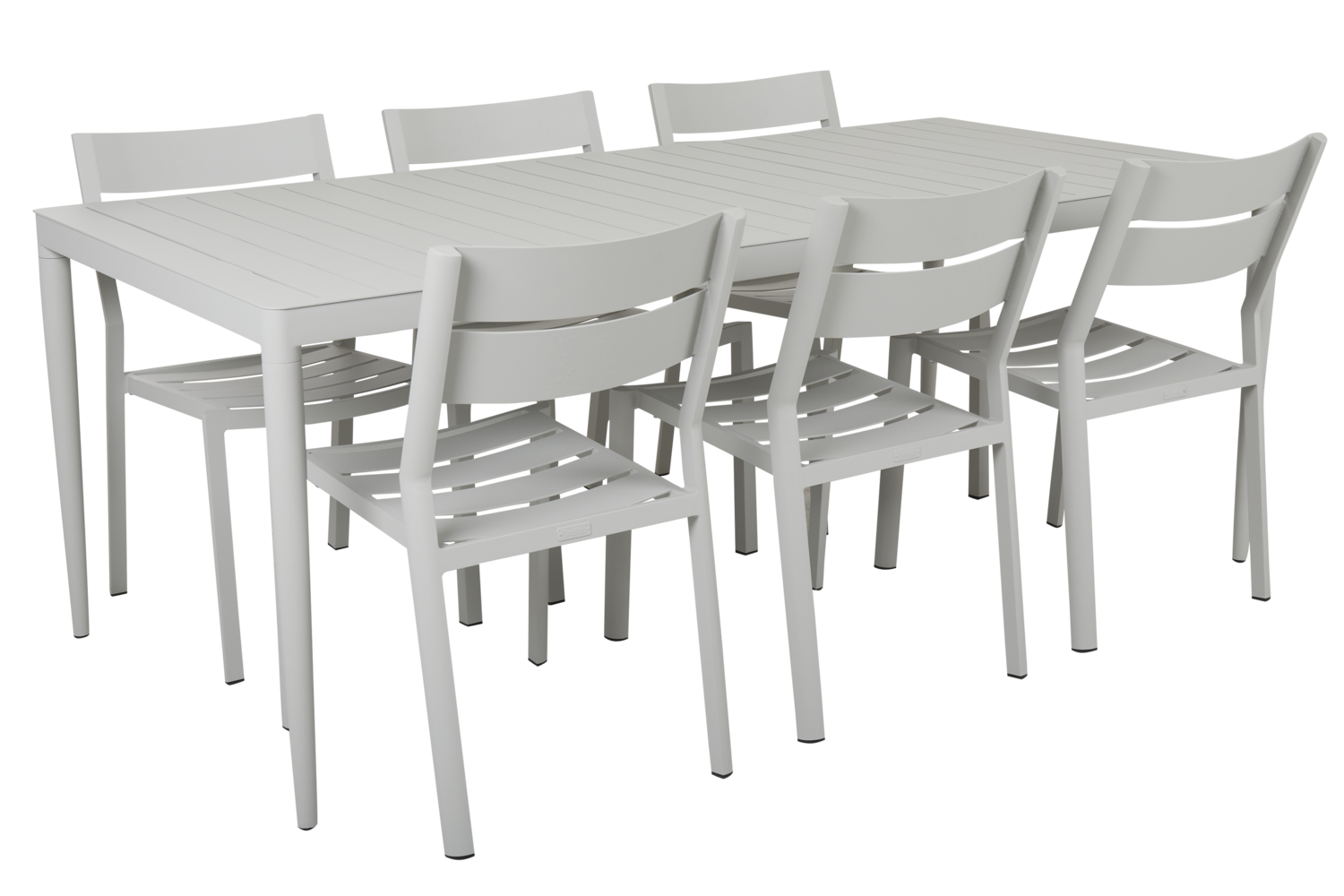 Bigby spisebord Light Grey