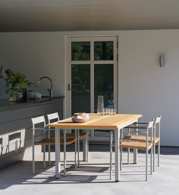 DK spisestol  Light Grey/Natur