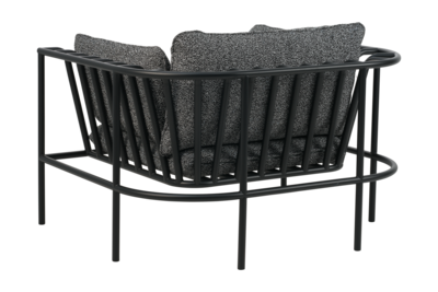 Collier lenestol Svart/Teddy Ant